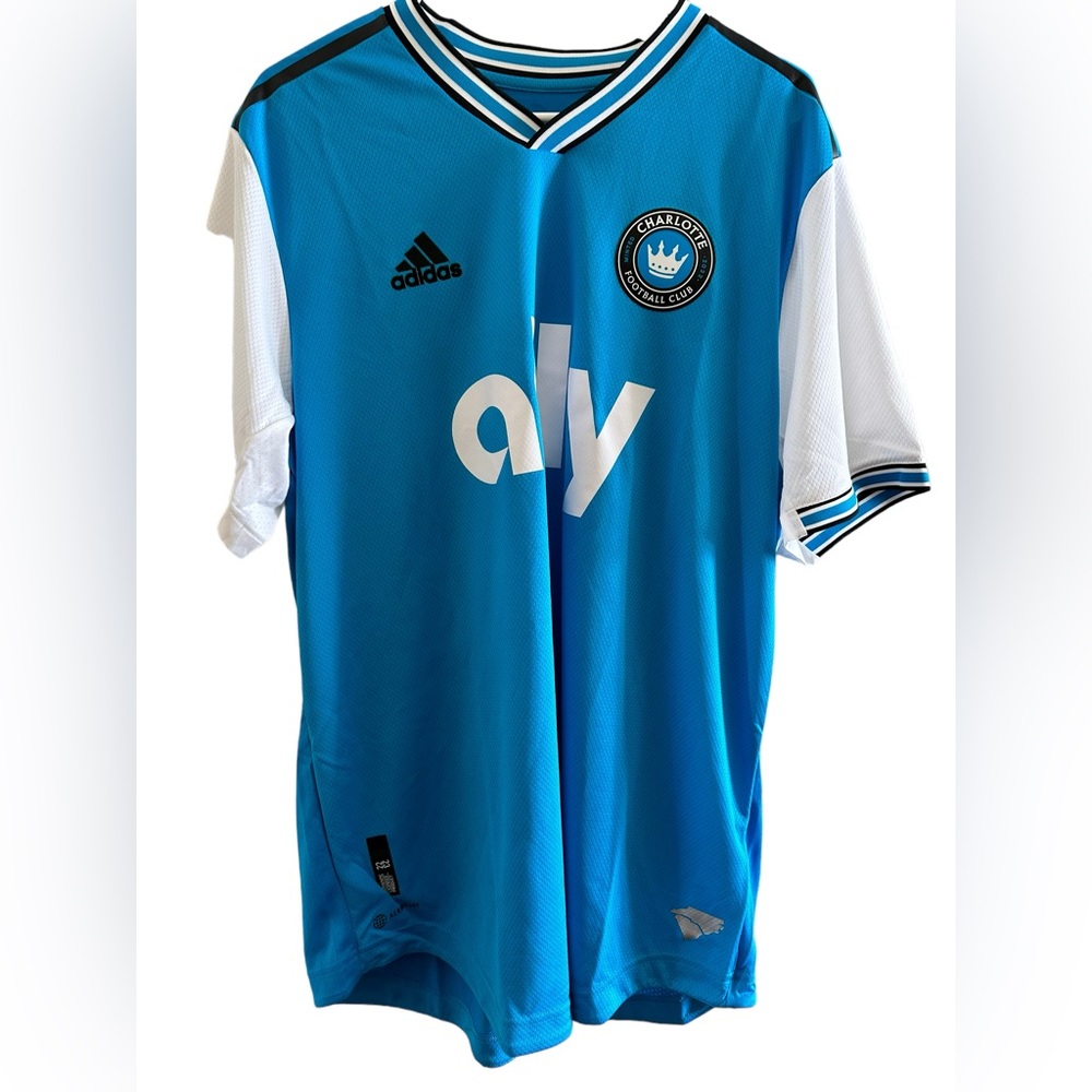 Adidas Charlotte Football Club FC  Soccer Jersey XL MLS Authentic 22-23 NWT
